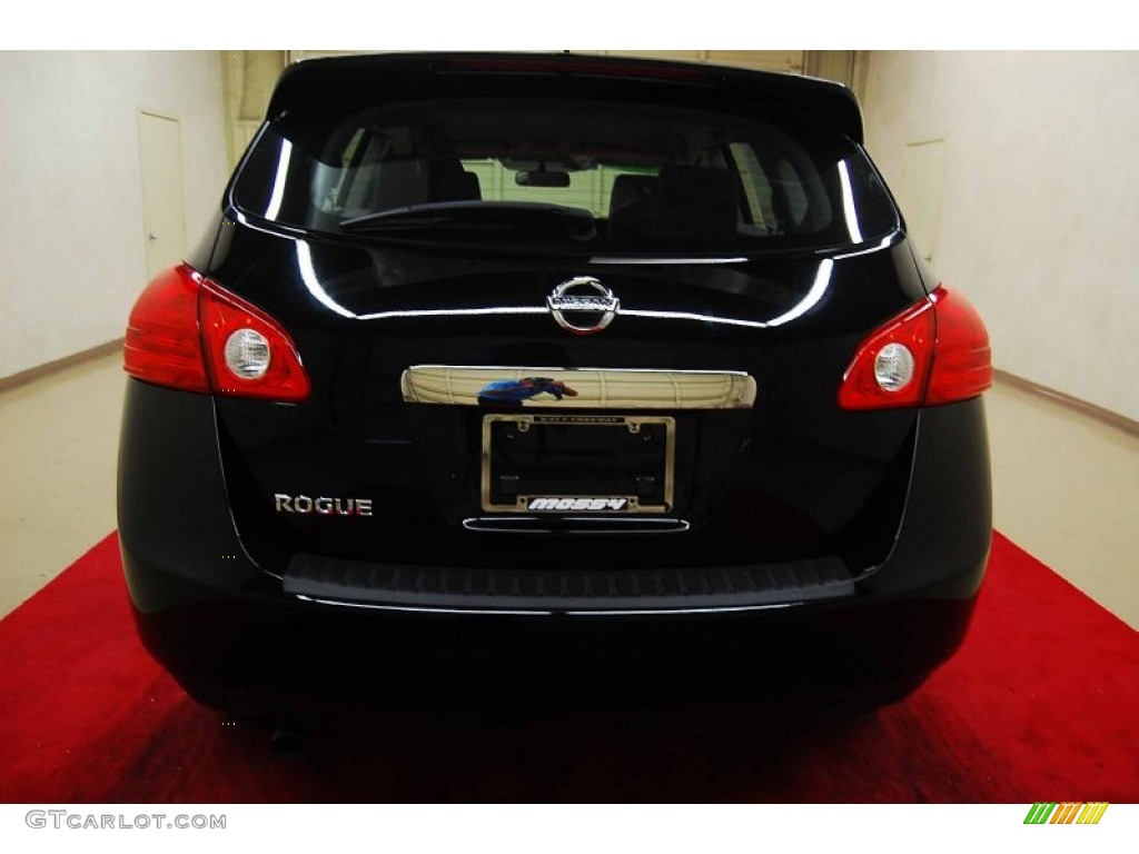 2011 Rogue S - Wicked Black / Gray photo #5