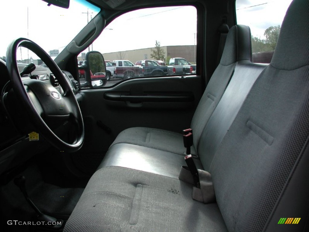 2005 Ford F350 Super Duty XL Regular Cab 4x4 Utility Interior Color Photos