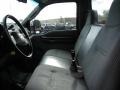 Medium Flint 2005 Ford F350 Super Duty XL Regular Cab 4x4 Utility Interior Color