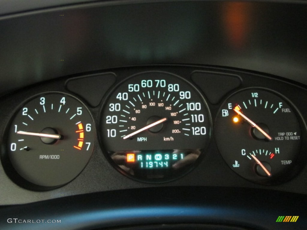 2003 Buick Regal LS Gauges Photos