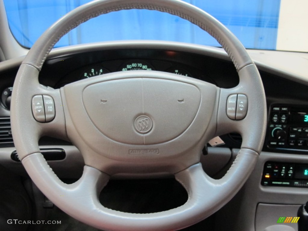 2003 Buick Regal LS Medium Gray Steering Wheel Photo #72111243