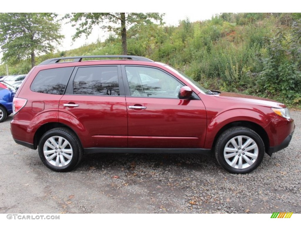 Camelia Red Metallic 2011 Subaru Forester 2.5 X Limited Exterior Photo #72111354