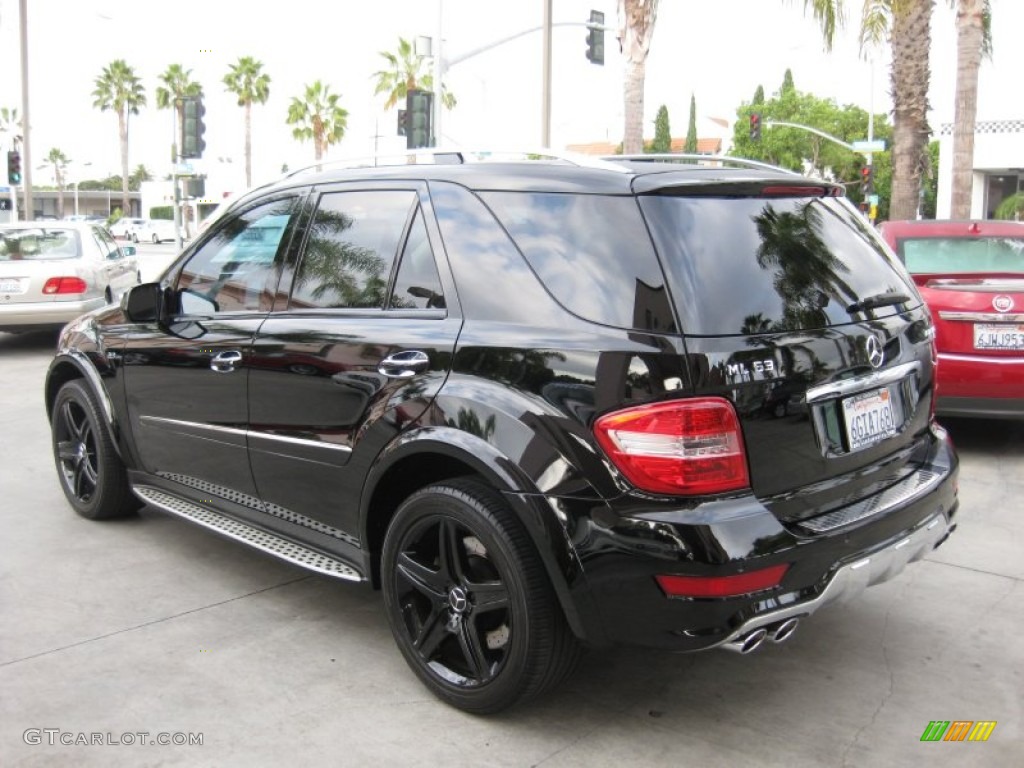 2009 ML 63 AMG 4Matic - Black / Black photo #7