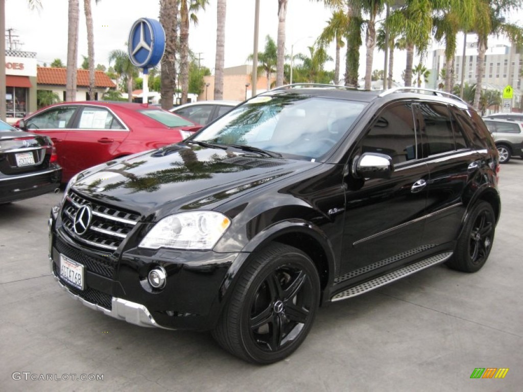 2009 ML 63 AMG 4Matic - Black / Black photo #8