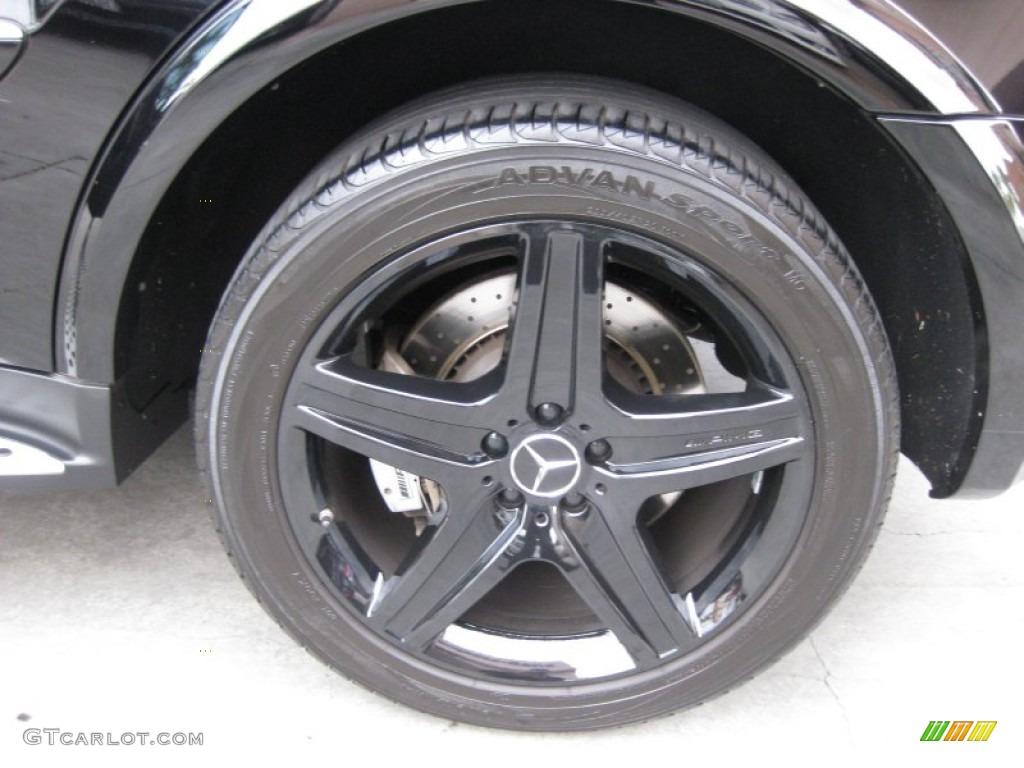 2009 ML 63 AMG 4Matic - Black / Black photo #30