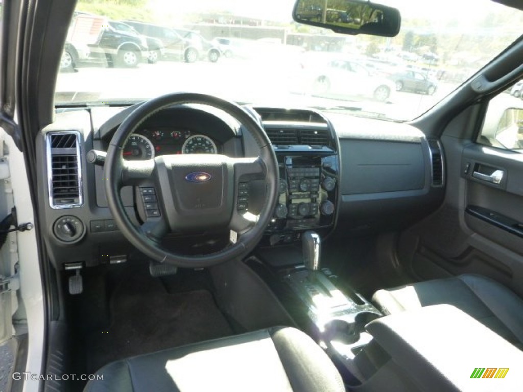 2012 Escape Limited 4WD - White Suede / Charcoal Black photo #10