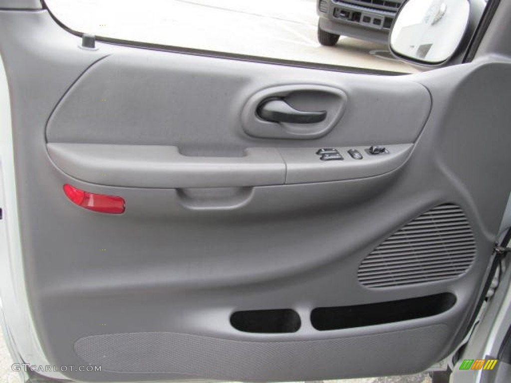 2003 F150 XLT SuperCab 4x4 - Silver Metallic / Medium Graphite Grey photo #19