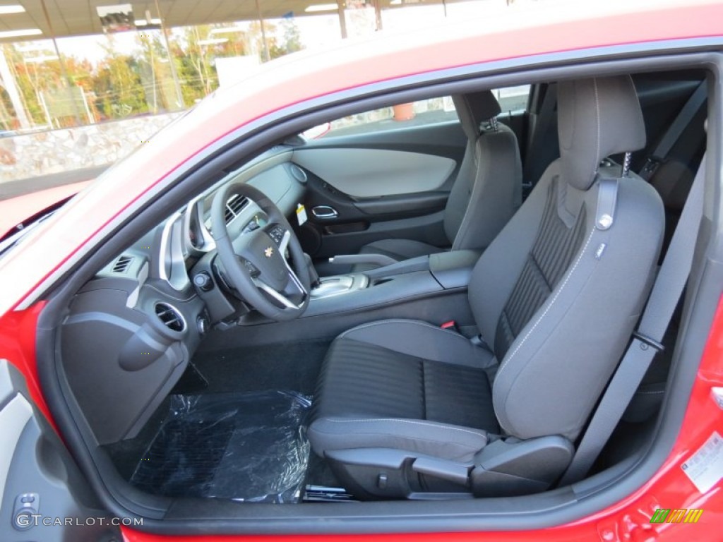 2013 Camaro LS Coupe - Victory Red / Black photo #9