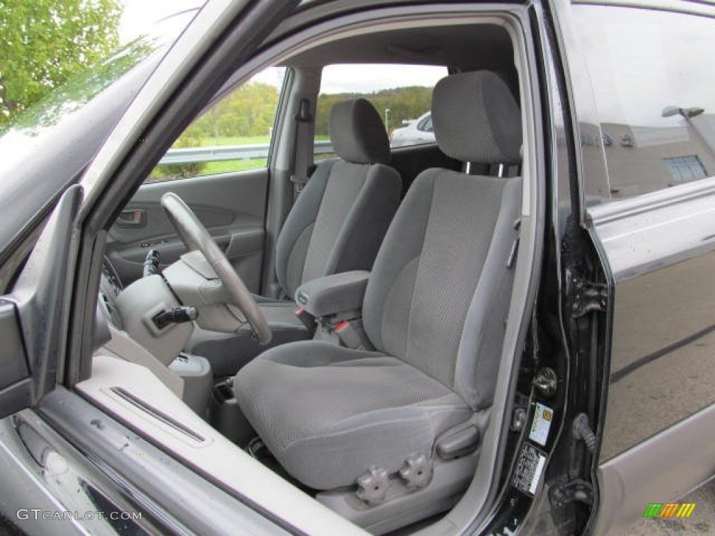 2006 Tucson GLS V6 4x4 - Obsidian Black / Gray photo #11