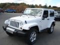 Bright White - Wrangler Sahara 4x4 Photo No. 2