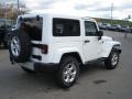 Bright White - Wrangler Sahara 4x4 Photo No. 6