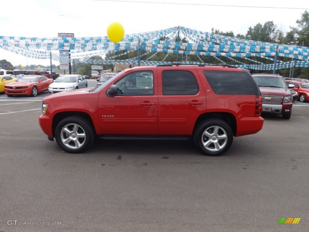 2013 Tahoe LT - Victory Red / Ebony photo #2