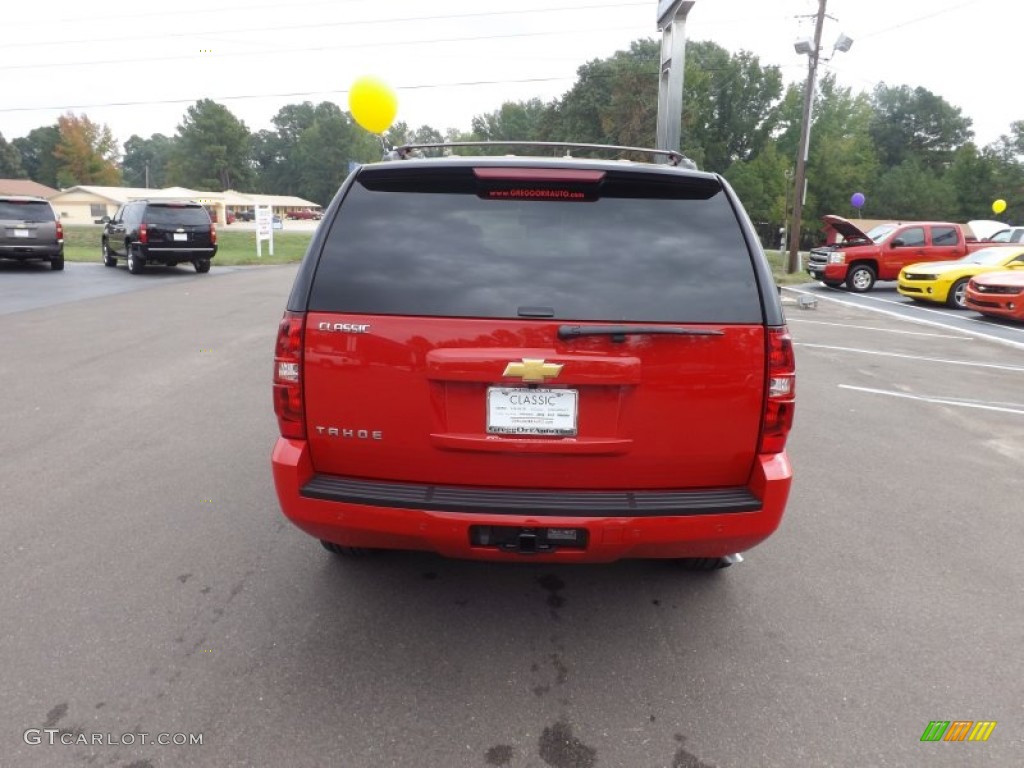 2013 Tahoe LT - Victory Red / Ebony photo #4