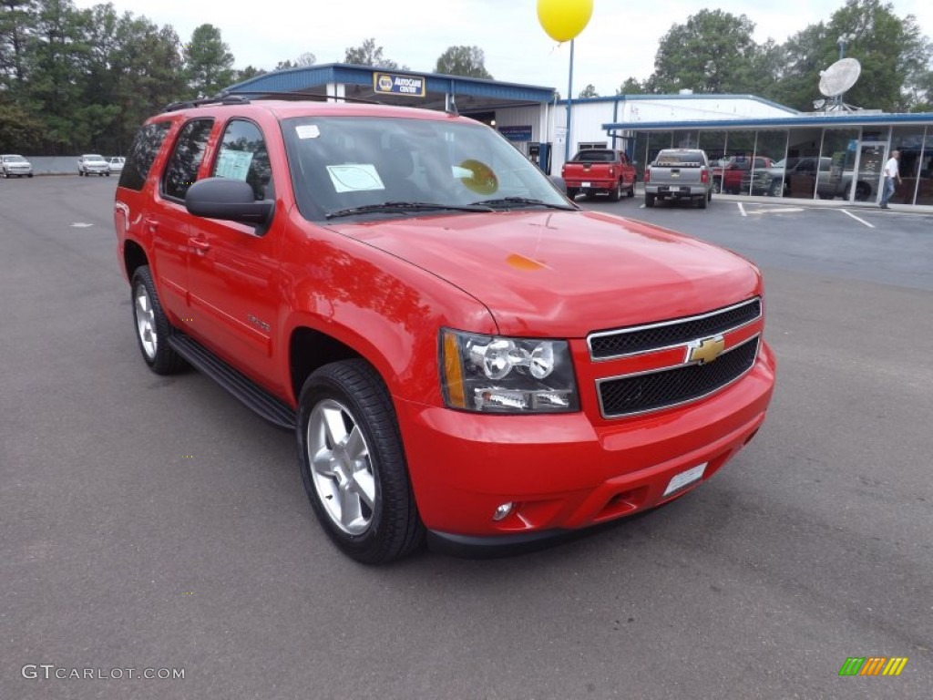 Victory Red 2013 Chevrolet Tahoe LT Exterior Photo #72120213