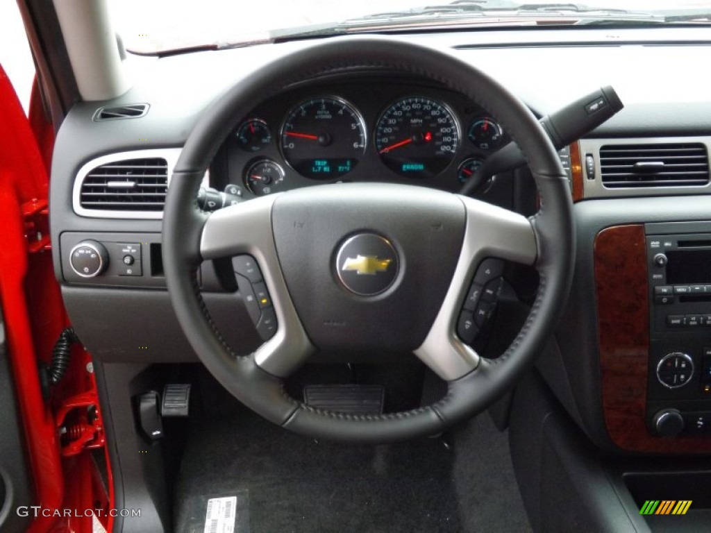 2013 Tahoe LT - Victory Red / Ebony photo #10
