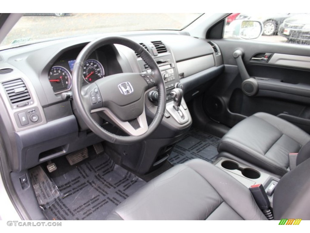 2010 CR-V EX-L AWD - Alabaster Silver Metallic / Black photo #10