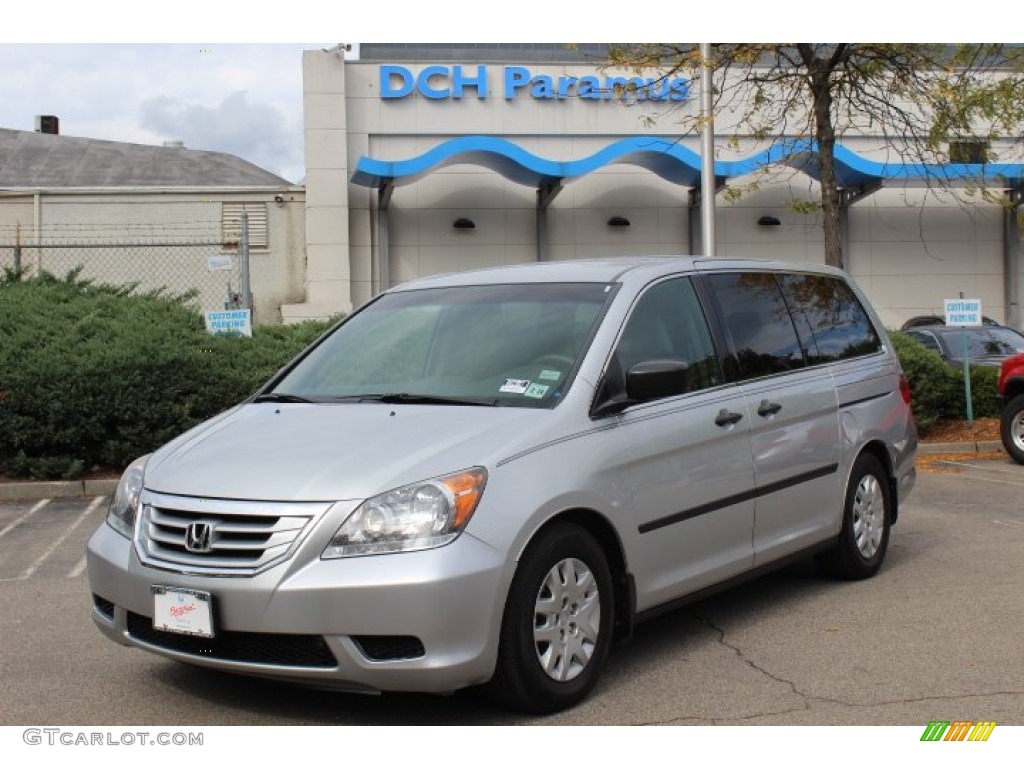 2010 Odyssey LX - Alabaster Silver Metallic / Gray photo #1