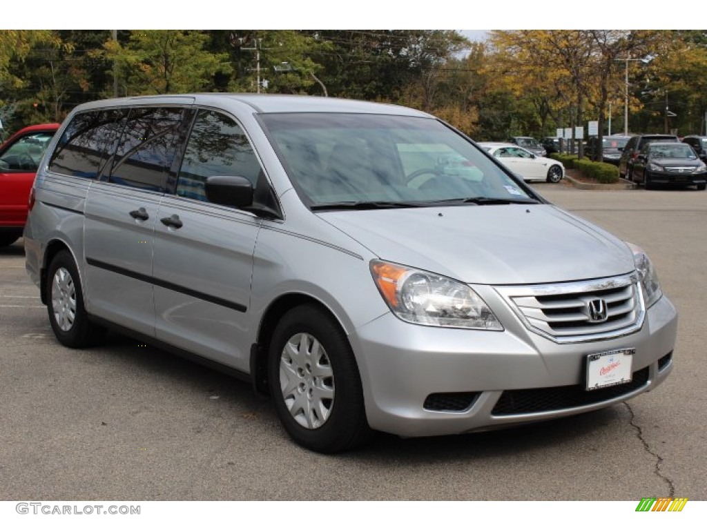 2010 Odyssey LX - Alabaster Silver Metallic / Gray photo #3