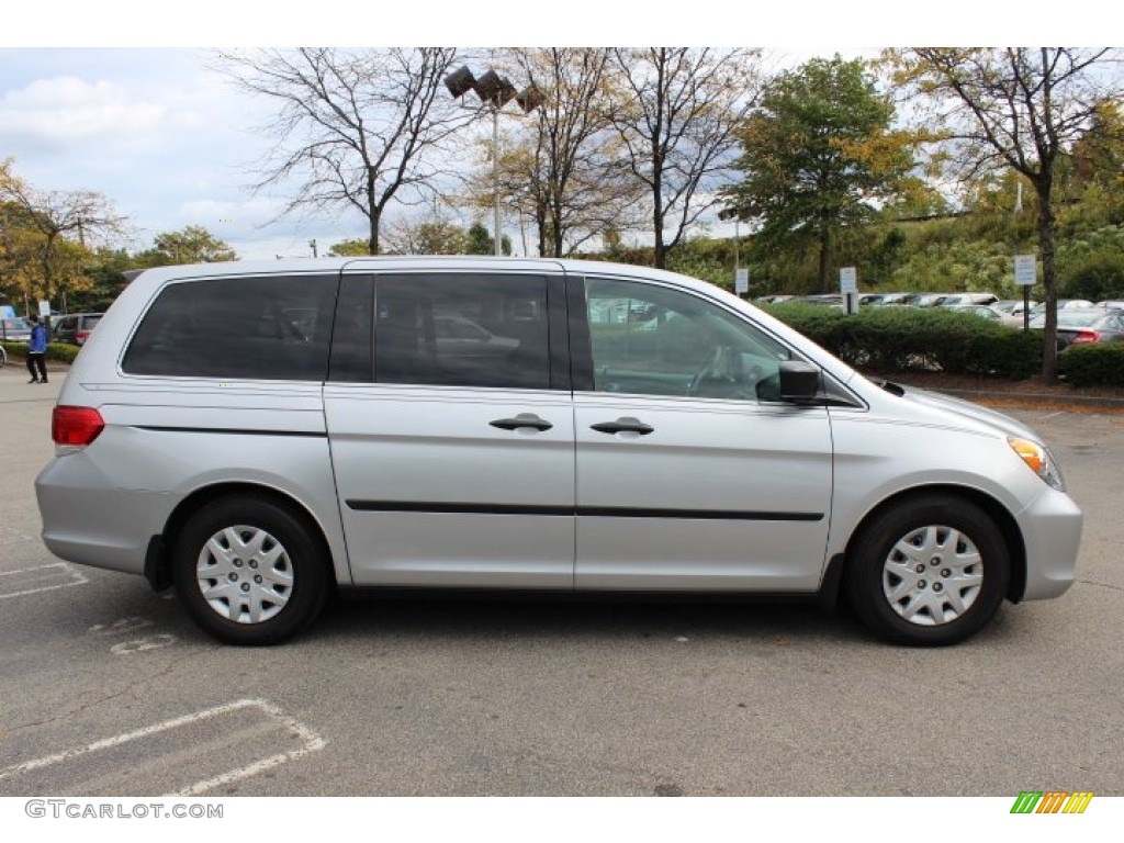 2010 Odyssey LX - Alabaster Silver Metallic / Gray photo #4