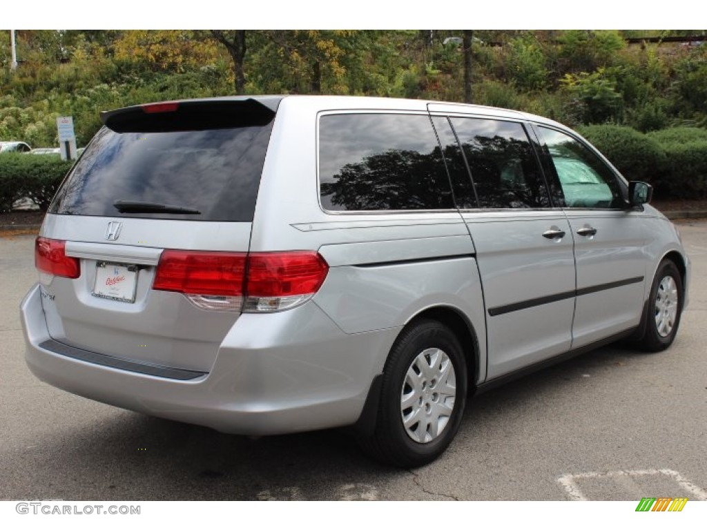 2010 Odyssey LX - Alabaster Silver Metallic / Gray photo #5