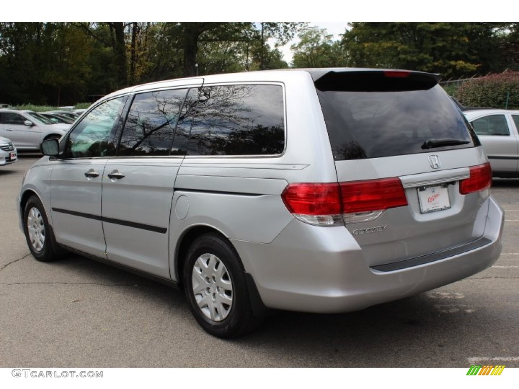 2010 Odyssey LX - Alabaster Silver Metallic / Gray photo #7