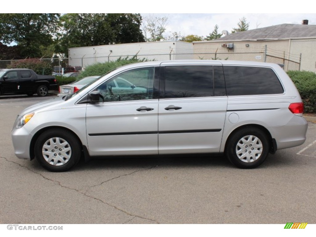 2010 Odyssey LX - Alabaster Silver Metallic / Gray photo #8