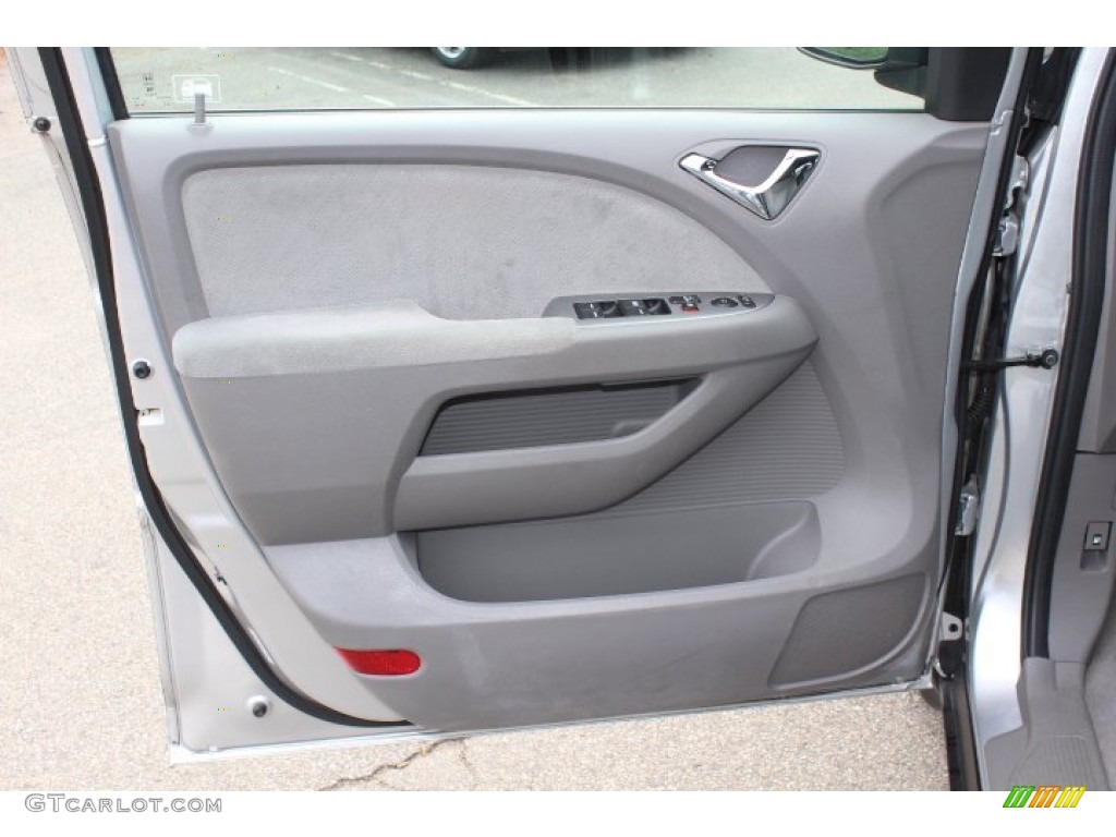 2010 Odyssey LX - Alabaster Silver Metallic / Gray photo #9