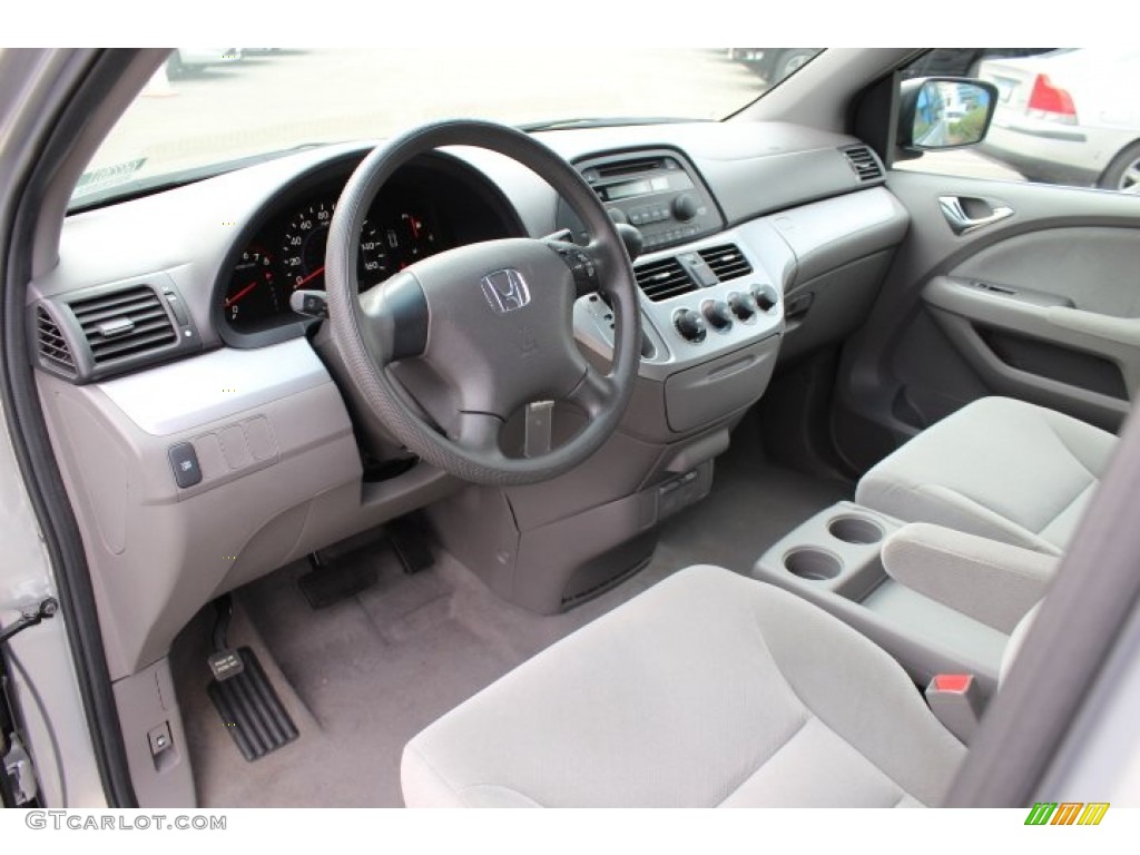 2010 Odyssey LX - Alabaster Silver Metallic / Gray photo #10