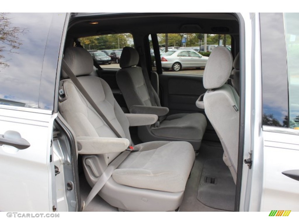 2010 Odyssey LX - Alabaster Silver Metallic / Gray photo #19