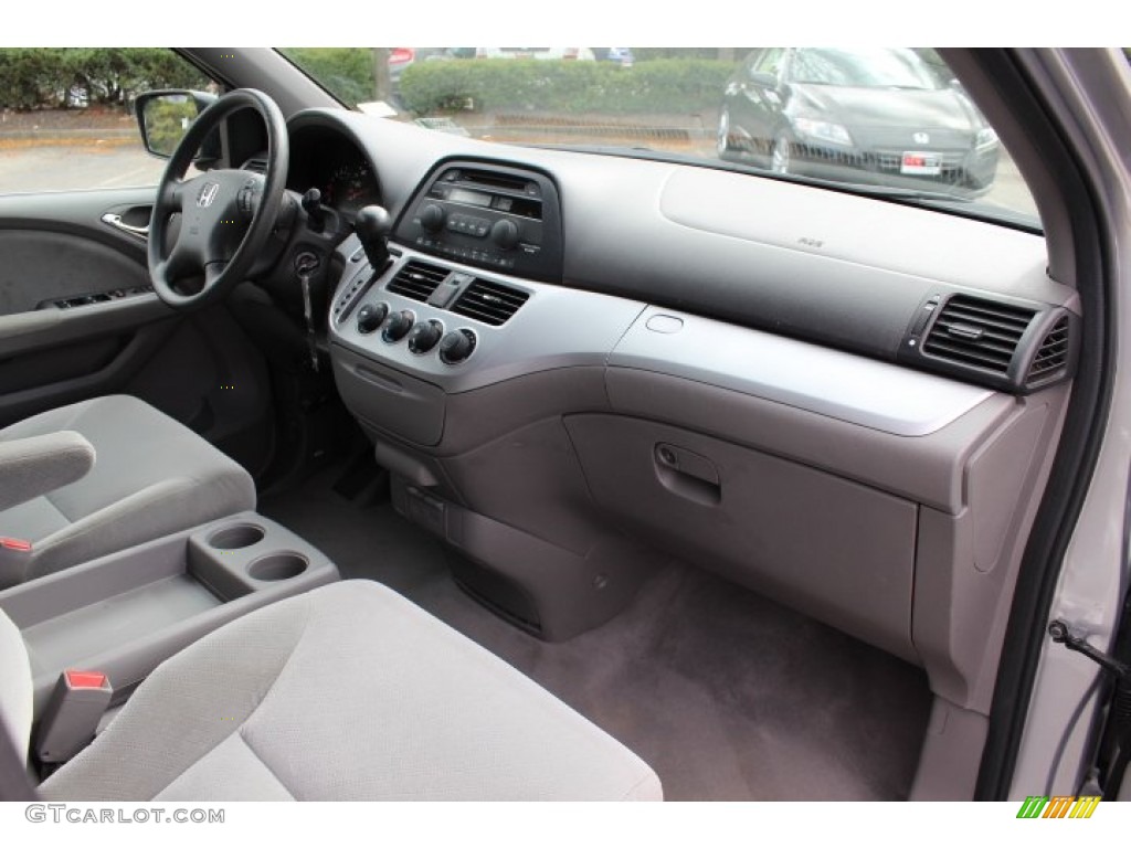 2010 Odyssey LX - Alabaster Silver Metallic / Gray photo #22