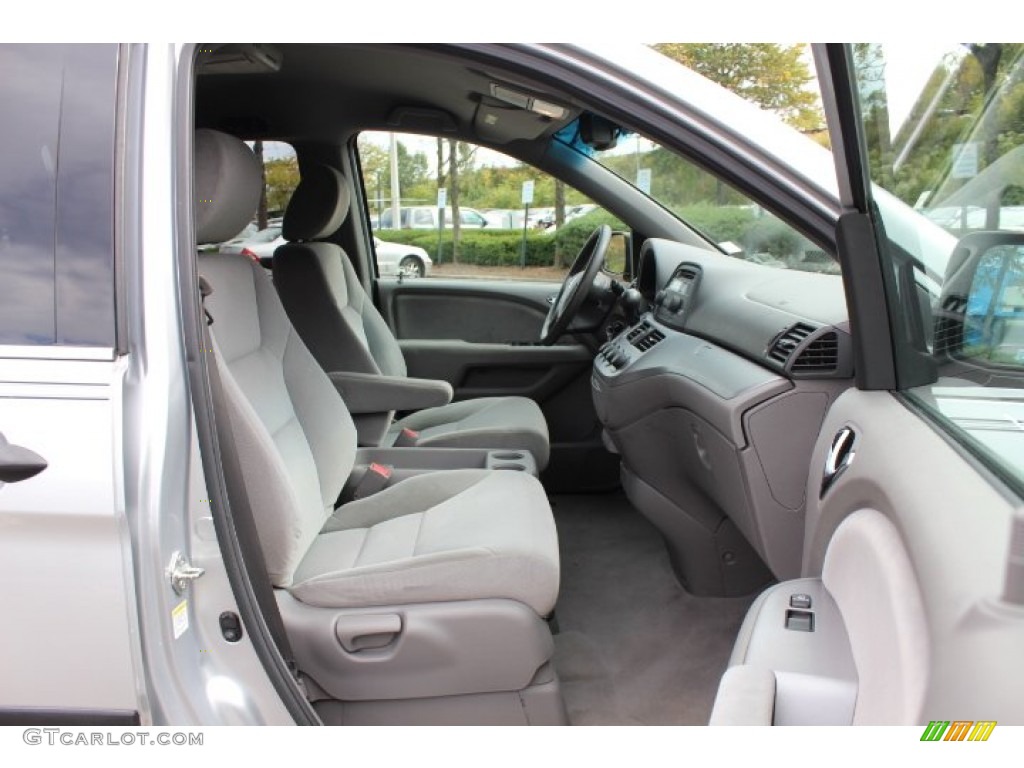 2010 Odyssey LX - Alabaster Silver Metallic / Gray photo #23