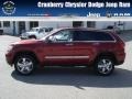 2013 Deep Cherry Red Crystal Pearl Jeep Grand Cherokee Overland 4x4  photo #1