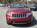 2013 Deep Cherry Red Crystal Pearl Jeep Grand Cherokee Overland 4x4  photo #3
