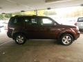 2010 Dark Cherry Pearl Honda Pilot EX-L 4WD  photo #38