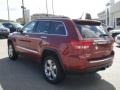 2013 Deep Cherry Red Crystal Pearl Jeep Grand Cherokee Overland 4x4  photo #8