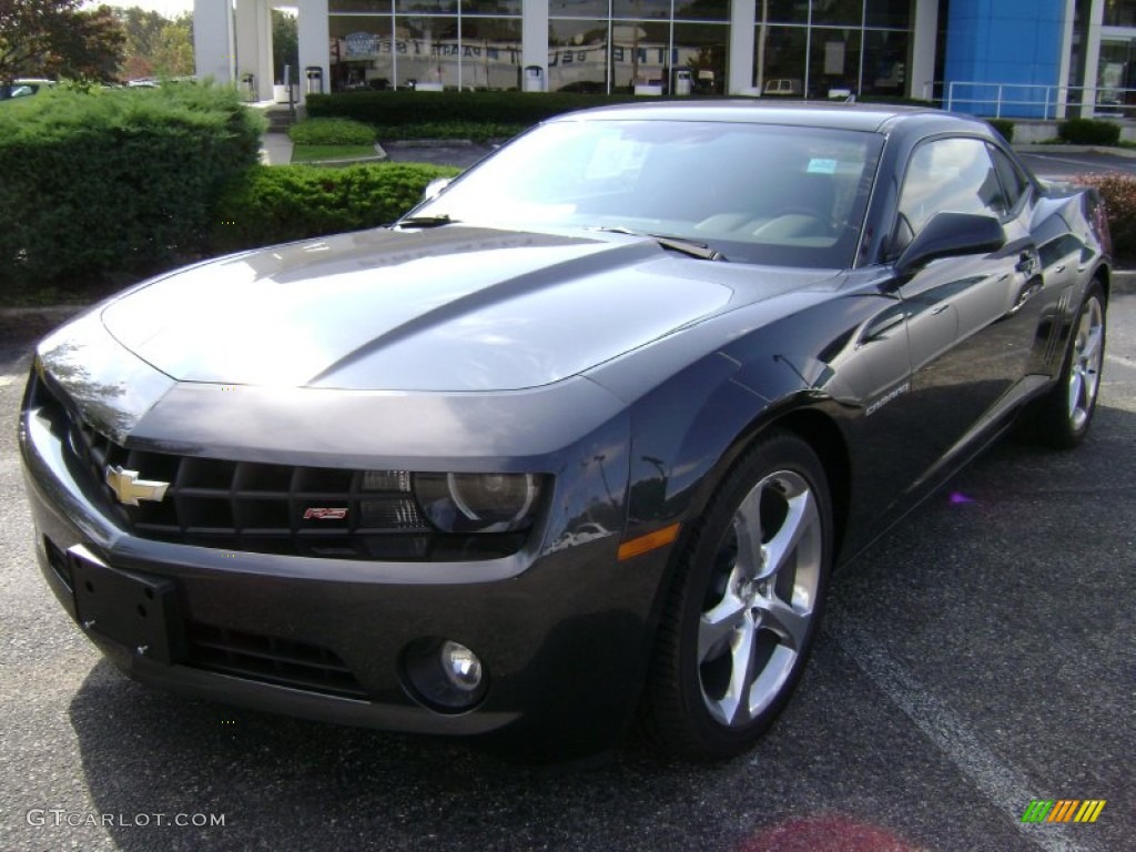 2013 Camaro LT/RS Coupe - Ashen Gray Metallic / Black photo #1