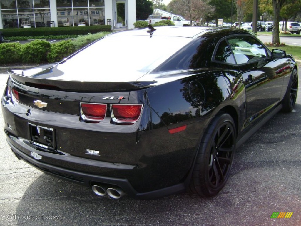2013 Camaro ZL1 - Black / Black photo #2