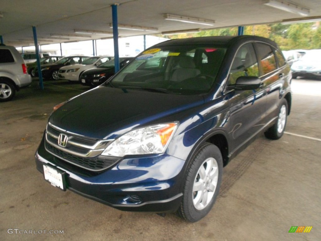 2011 CR-V SE 4WD - Royal Blue Pearl / Gray photo #26