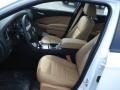 2013 Dodge Charger Black/Light Frost Beige Interior Front Seat Photo