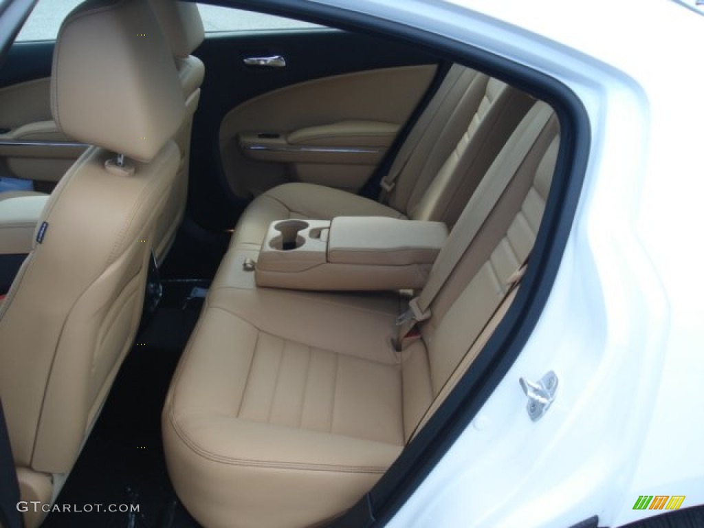 Black/Light Frost Beige Interior 2013 Dodge Charger SXT Plus AWD Photo #72123990