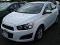 2013 Summit White Chevrolet Sonic LT Sedan  photo #1