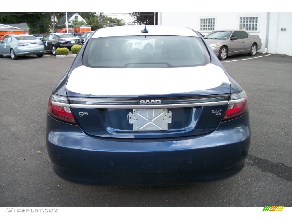 2011 9-5 Turbo4 Premium Sedan - Fjord Blue Metallic / Parchment photo #2