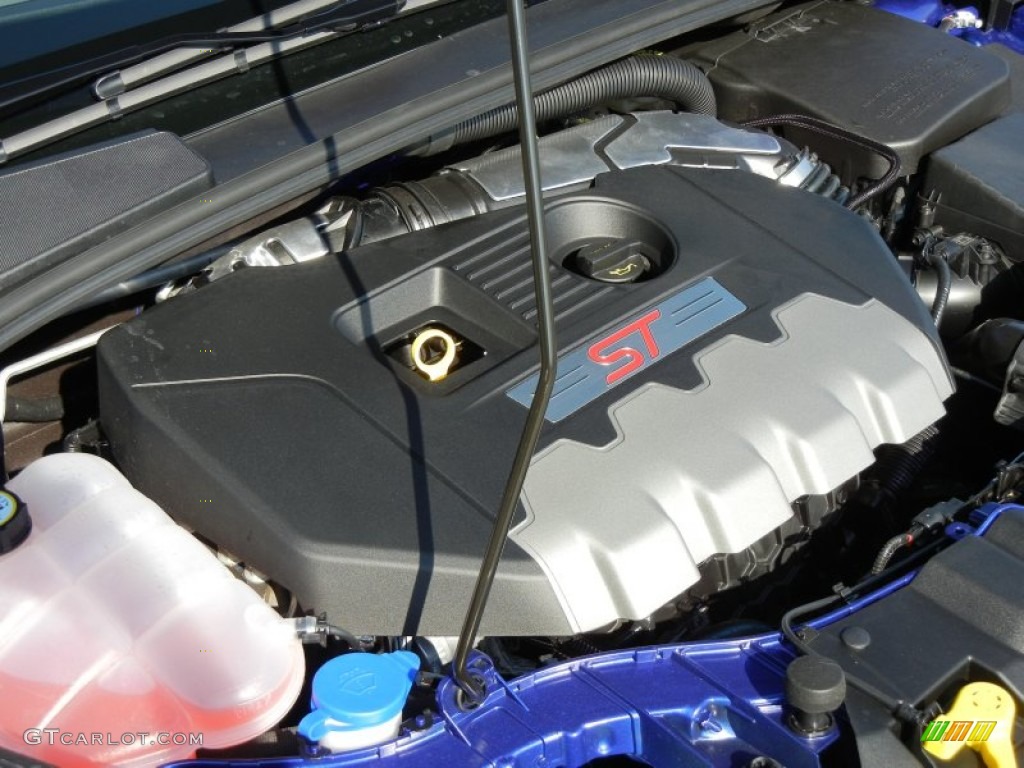 2013 Ford Focus ST Hatchback 2.0 Liter GTDI EcoBoost Turbocharged DOHC 16-Valve Ti-VCT 4 Cylinder Engine Photo #72126715