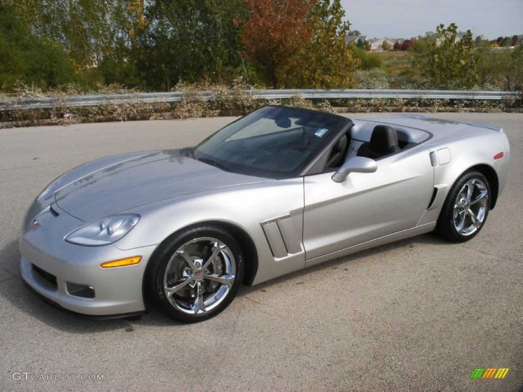 Blade Silver Metallic 2012 Chevrolet Corvette Grand Sport Convertible Exterior Photo #72127185