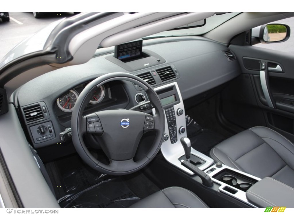 Off Black Interior 2012 Volvo C70 T5 Photo #72127473