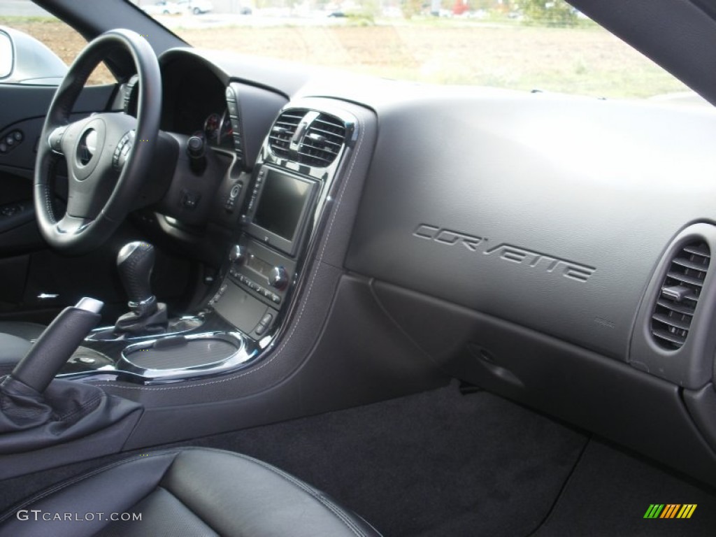 2012 Chevrolet Corvette Grand Sport Convertible Ebony Dashboard Photo #72127734