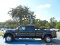 2012 Tuxedo Black Ford F450 Super Duty Lariat Crew Cab 4x4 Dually  photo #2