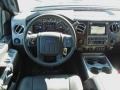 2012 Ford F450 Super Duty Black Interior Dashboard Photo
