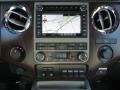 2012 Ford F450 Super Duty Black Interior Controls Photo