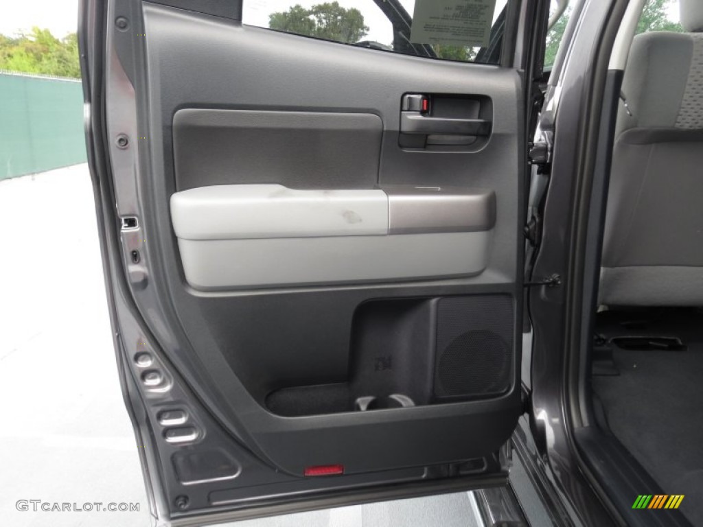 2013 Toyota Tundra TSS Double Cab Graphite Door Panel Photo #72128448